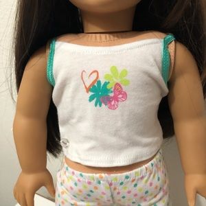 American Girl Tank Top and Shorts